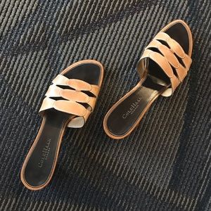 Vintage Cole Haan Leather Sandal Slides Size 8.5